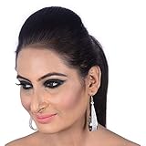 Fully Fancy Earings For Girls And Women Western Design Earings Jewellery For Party Wear Accessories Silver 10 Gram Pack Of 1