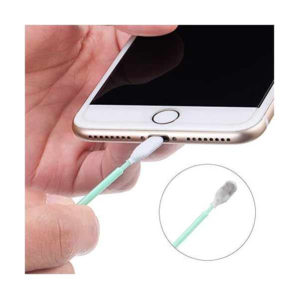 17 Stück Handy Reinigung Set, USB Ladeanschluss und Kopfhöreranschluss Reiniger Set Kompatibel mit iPhone, Samsung Galaxy, IOS und Android, LG, Motorola, Cell Phone Lens, MacBook Reiniger – Bild 3