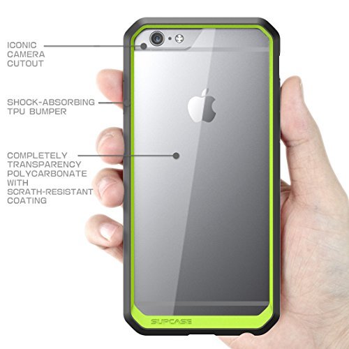 Supcase Unicorn Beetle - Carcasa para iPhone 6 de 4 7 pulgadas  con tecnolog  a h  brida contra ca  das  no compatible con iPhone 6 de 5 5 pulgadas   compatible con iPhone 6s 6
