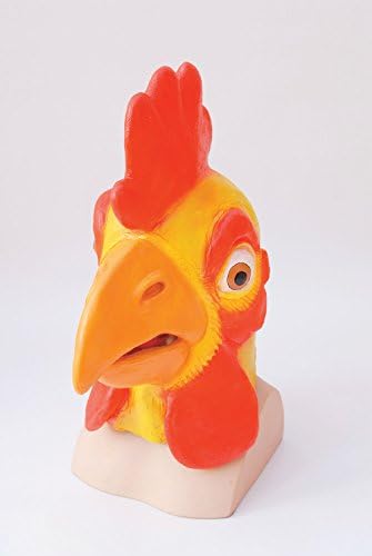 Chicken Rubber Overhead latex Full Head Mask Animal Halloween Christmas Fancy Dress Costume accessory GTL