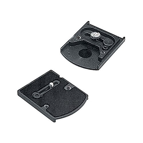 Manfrotto 410PL - Zapata rápida para trípode, Negro