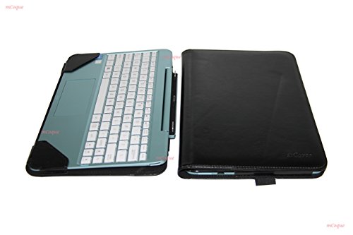 mCoque hohe Qualität PU Ledertasche für 10,1″ ASUS Transformer Book T100HA (einschließlich eines separaten Tastatur-Kasten) – Schwarz - 2