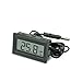 Produktbild tntra 180028 Thermometer Digital Wandanschlussbogen
