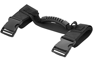 Ginobili Gurt zum Binden Schwerer Gegenstände, Gepäckgurt, Packgurt, Umzugsgurt zum Sicheren Heben und Tragen Schwerer Kisten und Gepäck