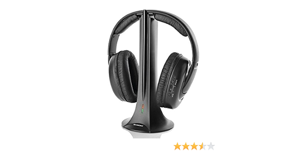Silvercrest Cuffie stereo senza fili con FM radio 2,4 GHz : Amazon.it:  Elettronica