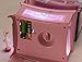 Colorful Light Jewelry Box with Mirror Rotating Ballerina Puppet Music Box Gift Pink