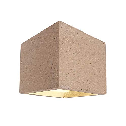 Preisvergleich Produktbild Kapego Wandaufbauleuchte, Cube, Beige EEK: A++ - E