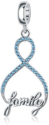 925 Sterling Silver Charms for 3mm Snake Bracelet&Bangle Bracelets,DIY European Beads for Women Girls