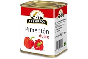 La Barraca, Paprika Légère, Pimentón Mild, Paprika Importée d'Espagne, 75 gr