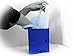 Snappy Bin The Portable Folding Bin (Blue)