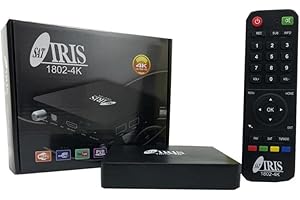 IRIS 1802 4K Receptor Digital Satélite Ultra HD 4K con Sistema Android 7.1