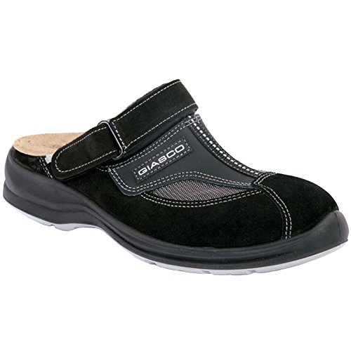 Giasco Sabot Trucker SB, Größe 45, 1 Stück, schwarz / grau, 90H0645