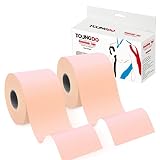 Cinta de Kinesiología de Youngdo (Un paquete de dos set) - Cinta de Lesiones de Lesiones - Adhesivo de Alivio del Dolor - Mejor Soporte de Soporte de Músculo Terapéutico (beige)