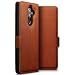 Produktbild TERRAPIN, Kompatibel mit Nokia 7 Plus Hülle, ECHT Leder Börsen Tasche - Ultra Slim Fit - Betrachtungsstand - Kartenschlitze - Cognac EINWEG