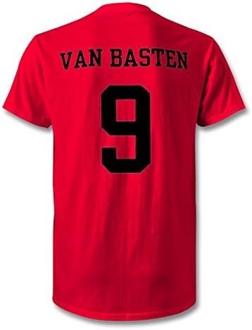 Marco Van Basten AC Milan Legend Hero T-shirt Red/Black - XL