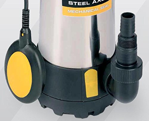 Schmutzwasserpumpe Edelstahl 900 Watt POWXG9418 - 3