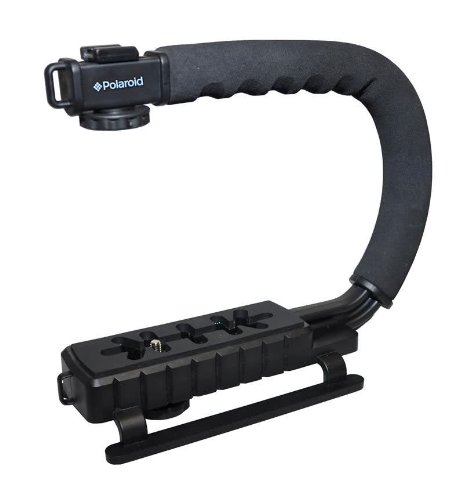 Price comparison product image Polaroid Sure-GRIP Professional Camera / Camcorder Action Stabilizing Handle Mount For The Pentax Q,  Q10,  X-5,  K-01,  K-30,  K-X,  K-7,  K-5,  K-5 II,  K-R,  645D,  K20D,  K200D,  K2000,  K10D,  K2000,  K1000,  K100D Super,  K110D,  *ist D,  *ist DL,  *ist DS