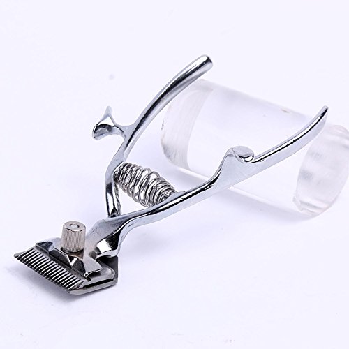 Preisvergleich Produktbild AMZH Bequeme tragbare manuelle Art Haustier Hund Handschneider Haarschneider Friseur Schere Haustier Frisur Styling Grooming Tools