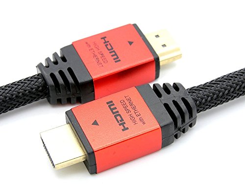 LCS – CALLISTO – 20M – Ultra HD 4K 2160p – HDR – 3D – Full HD 1080p – Neue Version HDMI kabel 2.0a/b – 2.0 – 1.4a kompatibel – Dreifach-Abschirmung – ARC – CEC – Highspeed mit Ethernet - 2