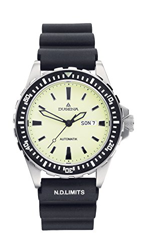 Dugena Herren-Armbanduhr Taucher Analog Quarz Kautschuk 4167791 Dugena Herren-Armbanduhr Taucher Analog Quarz Kautschuk 4167791