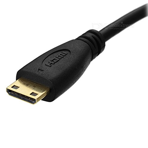 CY Typ D Micro-HDMI-v1.4 Kupplung Buchse weiblich auf Typ C Mini HDMI Stecker-Konverter Adapter kabel 10 cm - 2