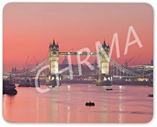 CHRMA Gaming Mouse Pad 11.8 x 9.2 Inches Paw Prints Mouse Mat Pad Colourful Cat Dog Footprint image 127