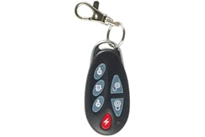 BHGYTEC Chiave di controllo remoto del sistema di allarme di sicurezza PB-403R, 6 pulsanti, 868 mhz