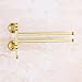 Produktbild Continental Cu Alle Gold Bad Acc Kit Regal Toilettenpapier Wc Bürstenhalter, Zwei-Shot Rack