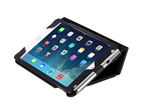 MOSISO iPad Mini 4 PU-Leder Schutzh  lle mit Standfunktion und Schlaf Wecke-Funktion f  r 2015 Apple iPad Mini 4 Farbe  Schwarz