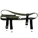 Produktbild Tinksky Verstellbare Hosenträger Hosenträger Elastische Gurte Rutschfeste Spannklemmen Clips Unisex (Army Green)