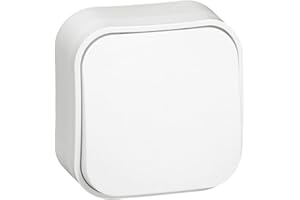 Legrand 782404 Interruptor Luz Pared, Blanco