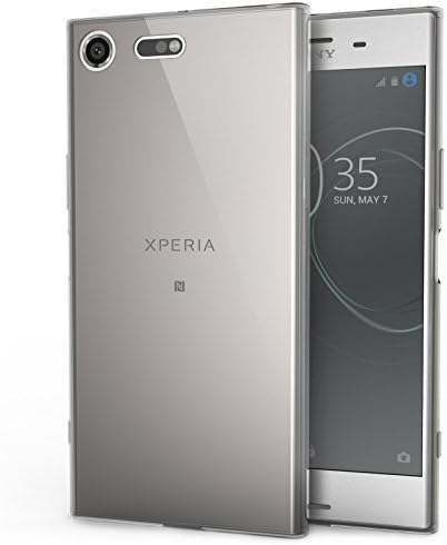 Sony Xperia XZ Premium Case, By Centopi - Scratch Resistant - Ultra Slim &amp; Lightweight - NO Bulkiness - TPU Gel Soft Thin Silicone Back Cover - Smoke Black