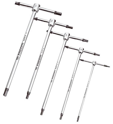 FACOM 84TC.JE5 - JUEGO 5 LLAVES MACHO EN T MM