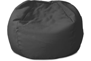 rucomfy Beanbags Small Kids Indoor/Outdoor Bean Bag. Children's Outside Garden Chair. Pre-Filled Water Resistant & Durable. 50cm x 65cm (Slate Grey, Beanbag Only)