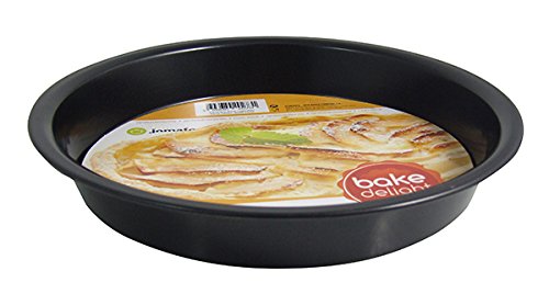 Jomafe bakedelight - Kuchenform unter, 24 x 4 cm, Schwarz
