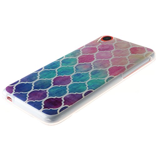 Nancen HTC Desire 820 (5,5 Zoll) Ultral Slim Weich TPU Silikon Case / Hülle / Handyhülle Backcover. Anti-Kratz und Anti-Staub. - 2