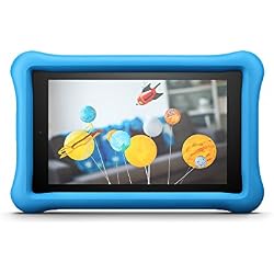 Amazon FreeTime - Funda infantil para Fire 7 (tablet de 7 pulgadas, 7ª generación, modelo de 2017), Azul