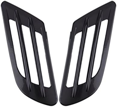 OxGrow(TM) 2pcs Universal Auto Car Air Intake Flow Hood Vent Fender Decoration Stickers Bonnet Cover Car Decal hot selling