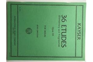 Kayser: 36 Etudes (Elementary & Progressive) Op.20 for Violin, ed. Gingold