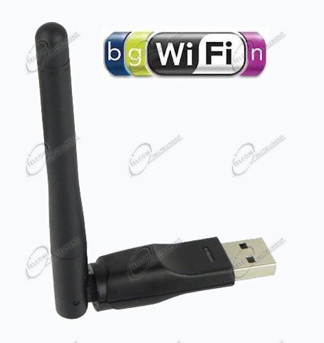 RT5370 - Receptor de WiFi por USB, Dongle, Amiko, Ferguson, Edision, Bware, Zgemma, Cloud, iBox, 150 Mbps