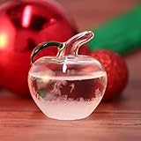 Womdee Storm Glass Barometer, Verre tempête de prévision météo,Verre Tempête Stations Météo Goutte d'eau Prédicteur Prévisions Style Nordique Verre Météo,Créatif Anniversaire Cadeau de Saint Valentin