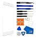 Produktbild MMOBIEL Front Glas Reparatur Set für Huawei P10 Plus Series (Weiss) 5.5 Inch Display Touchscreen mit 11 tlg. Werkzeug-Set / Pinzette / Saugnapf / Metall Draht / Tuch