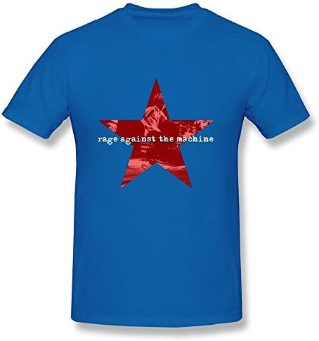 Men's Rage Against The Machine Logo Crew Neck T Shirts Large