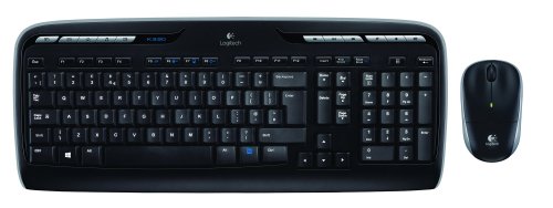 Gran Compra Para Logitech MK330 - Pack de teclado y ratón inalámbricos,
Qwerty español, 2.4 GHz, receptor USB, color negro En línea