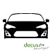 Produktbild GT86 FRONT L 1910 // Sticker OEM JDM Style Aufkleber (Blau)