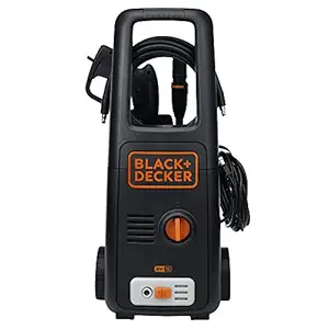 BLACK+DECKER BW15 1500Watt 120 Bar, 390 L/hr Flow Rate Pressure Washer for Car wash and Home use (Red & Black)