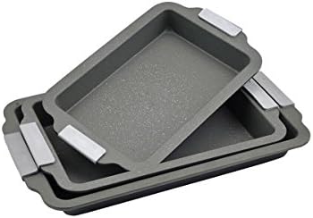 Set of 3 – 36,5x23,5 40x26 cm 46x30 Arthur Martin Oven Dish