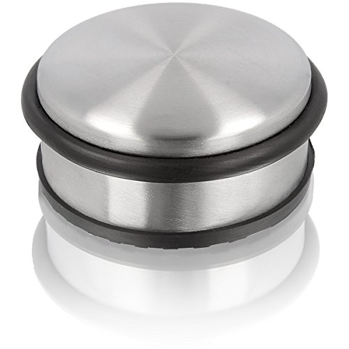 KROLLMANN Türstopper Sets Türpuffer Tür-Stopper Halter Puffer Edelstahl-Design Hoch oder Niedrig (Niedrig 4 Stueck) - 2