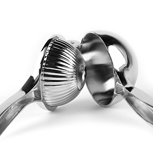 Zitruspresse Zitronenpresse hergestellt aus robustem 18/10 Edelstahl- Zitronen- und Limettensaftpresse für ein maximales Ergebnis BPA-frei und spülmaschinenfest - 9