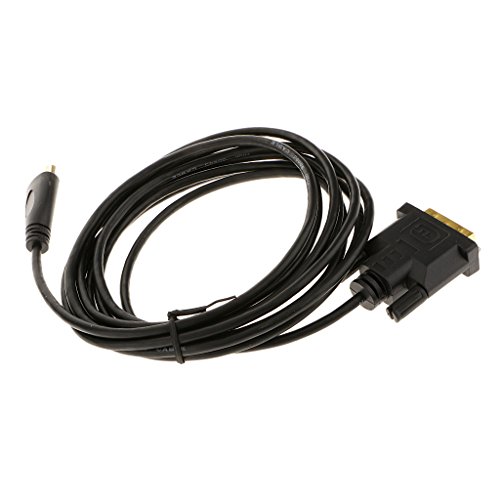 Adapterkabel HDMI (25-pol.) auf DVI, Stecker/Stecker, High Speed HDMI-DVI Kabel HDTV Cable, 1M bis 3M – 3M / 10ft - 5